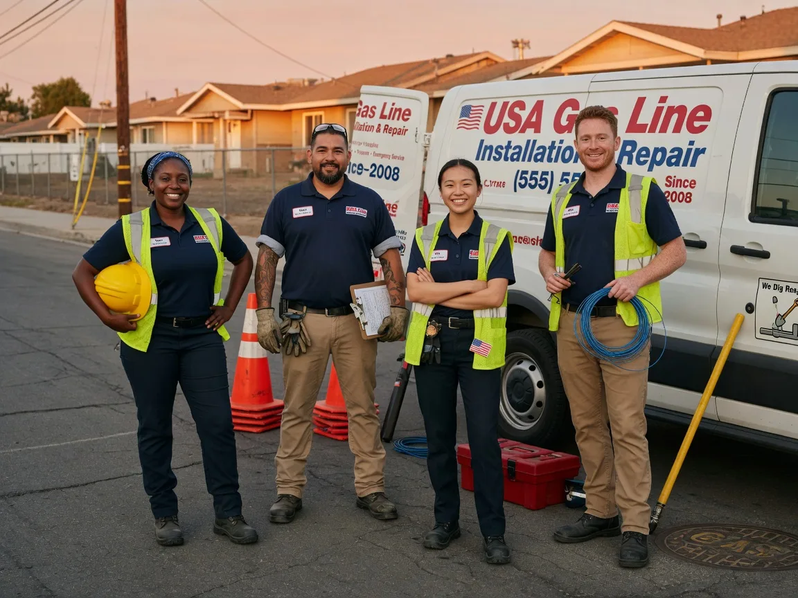 Gas Line Installation company in East Dover, VT